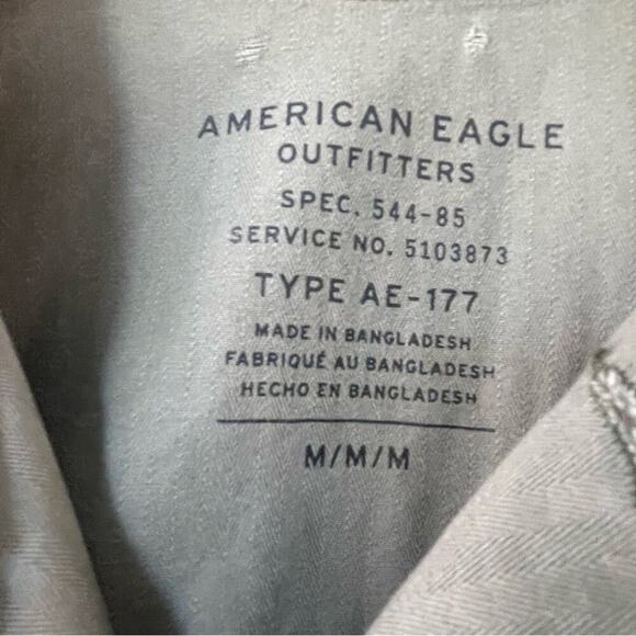 American Eagle Outfitters military green jacket women’s medium Olive green - Picture 5 of 5